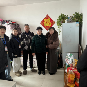 情暖涡阳公租房社区：“迎新春・送温暖” 慰问活动开展