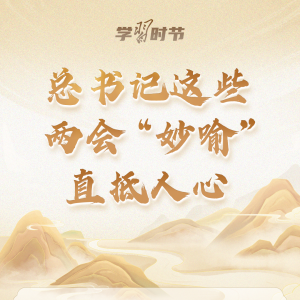 学习时节｜总书记这些两会“妙喻”直抵人心