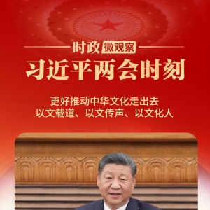 习近平两会时刻丨中华文化“出海”又“出彩”