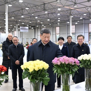 习近平：祝你们的生活像花儿一样美！