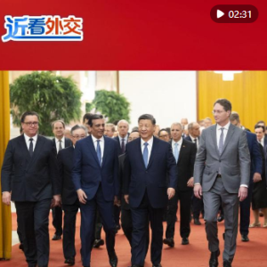 近看外交｜习近平主席亲切会见后，国际工商界代表这样说