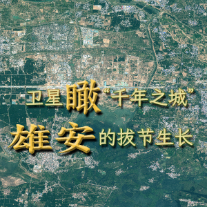 竖屏微视频｜卫星瞰“千年之城”雄安的拔节生长