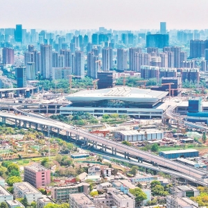 新合肥西站加紧建设