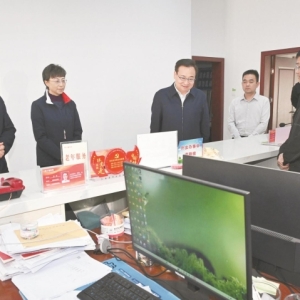 省委书记梁言顺赴六安市金安区督导调研