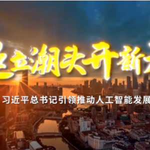时政专题片丨挺立潮头开新天——习近平总书记引领推动人工智能发展 ...