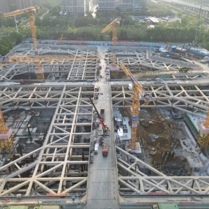 合肥轨道线网控制及应急救援指挥中心项目假期建设“不打烊” ...