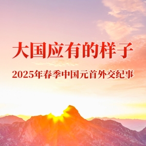 大国应有的样子——2025年春季中国元首外交纪事