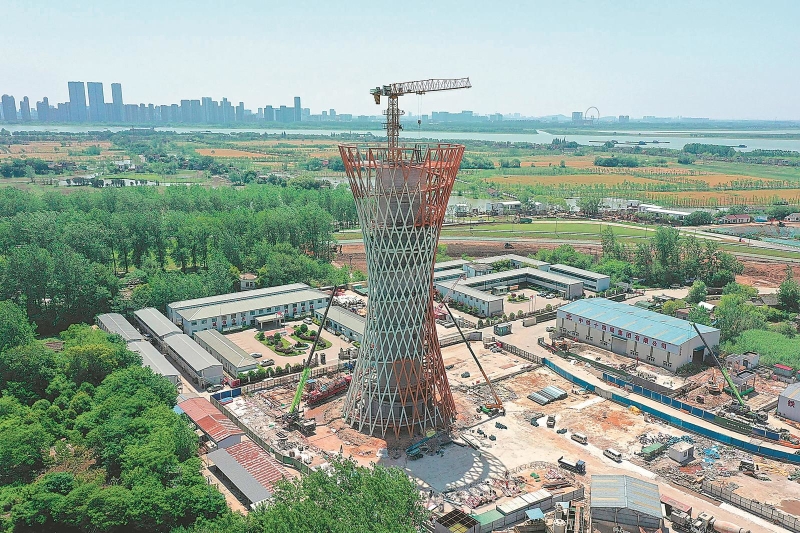 隧道风塔加快建设